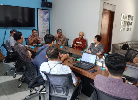 KUNJUNGAN PARA PIMPINAN INSTITUTE WESLEY KE STT ABDIEL