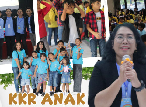 Kompak STT Abdiel Sukses Gelar KKR Anak se kota Ungaran.