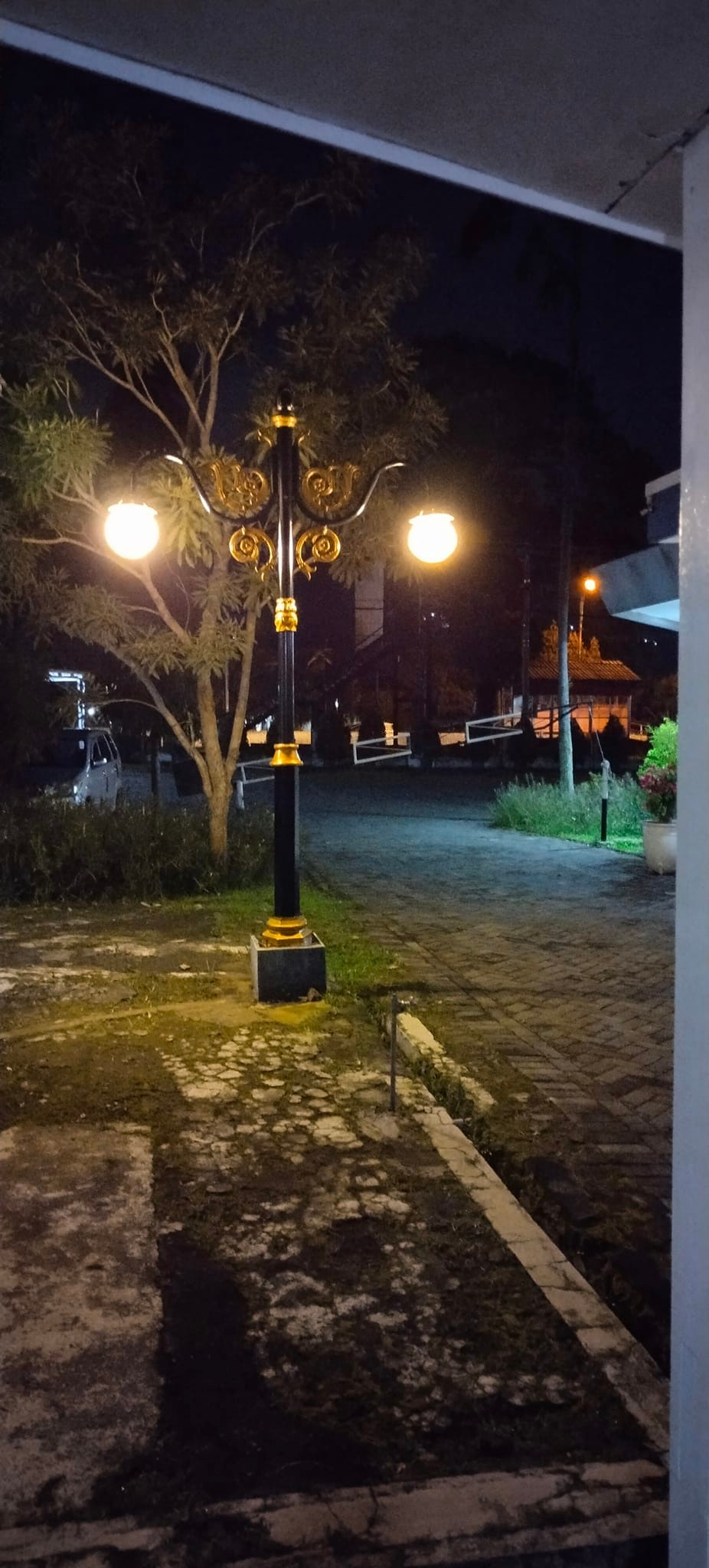 Pemandangan Malam di STT Abdiel dalam menyambut Christmas