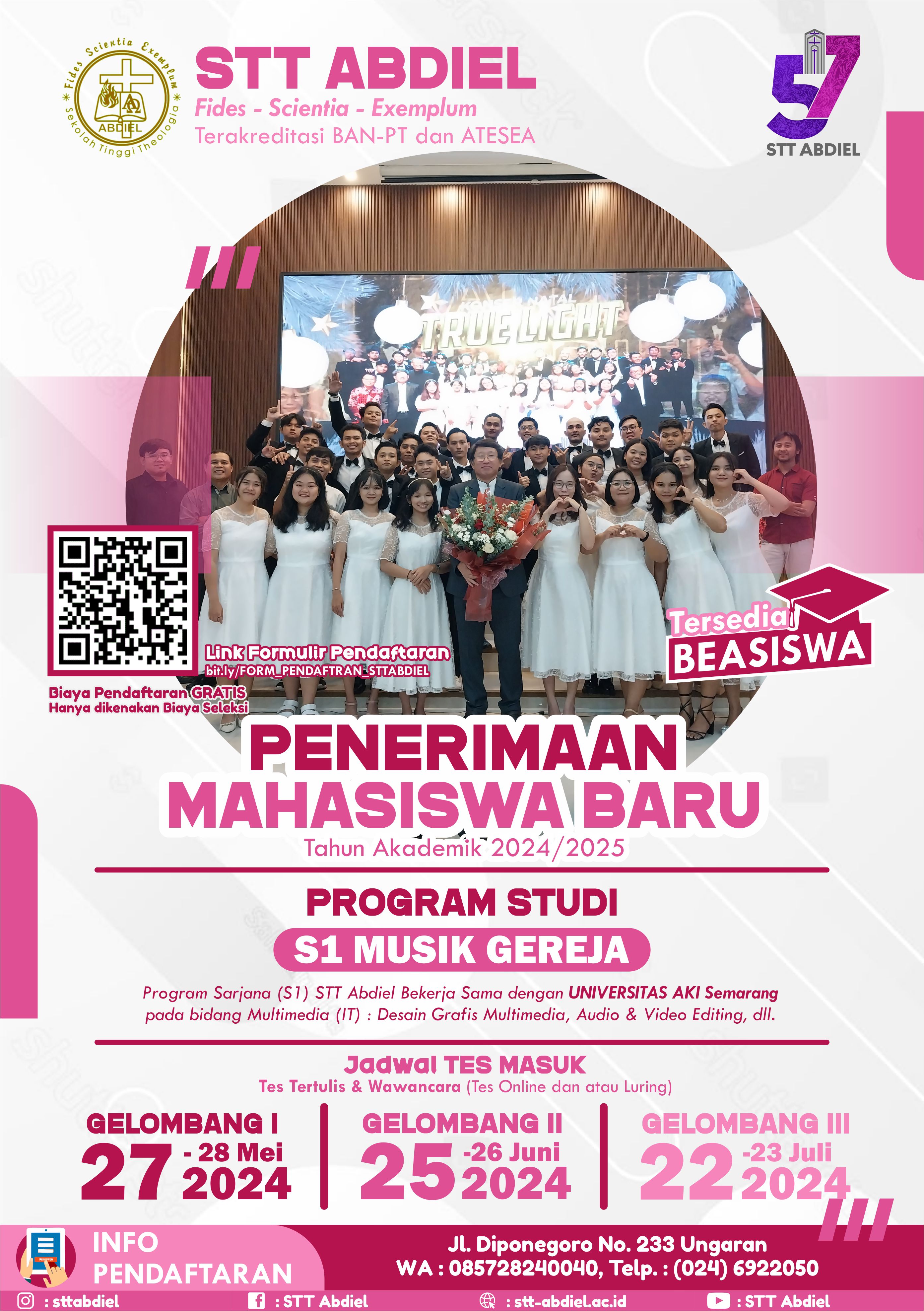 Penerimaan Mahasiswa Baru Tahun Akademik 2024/2025