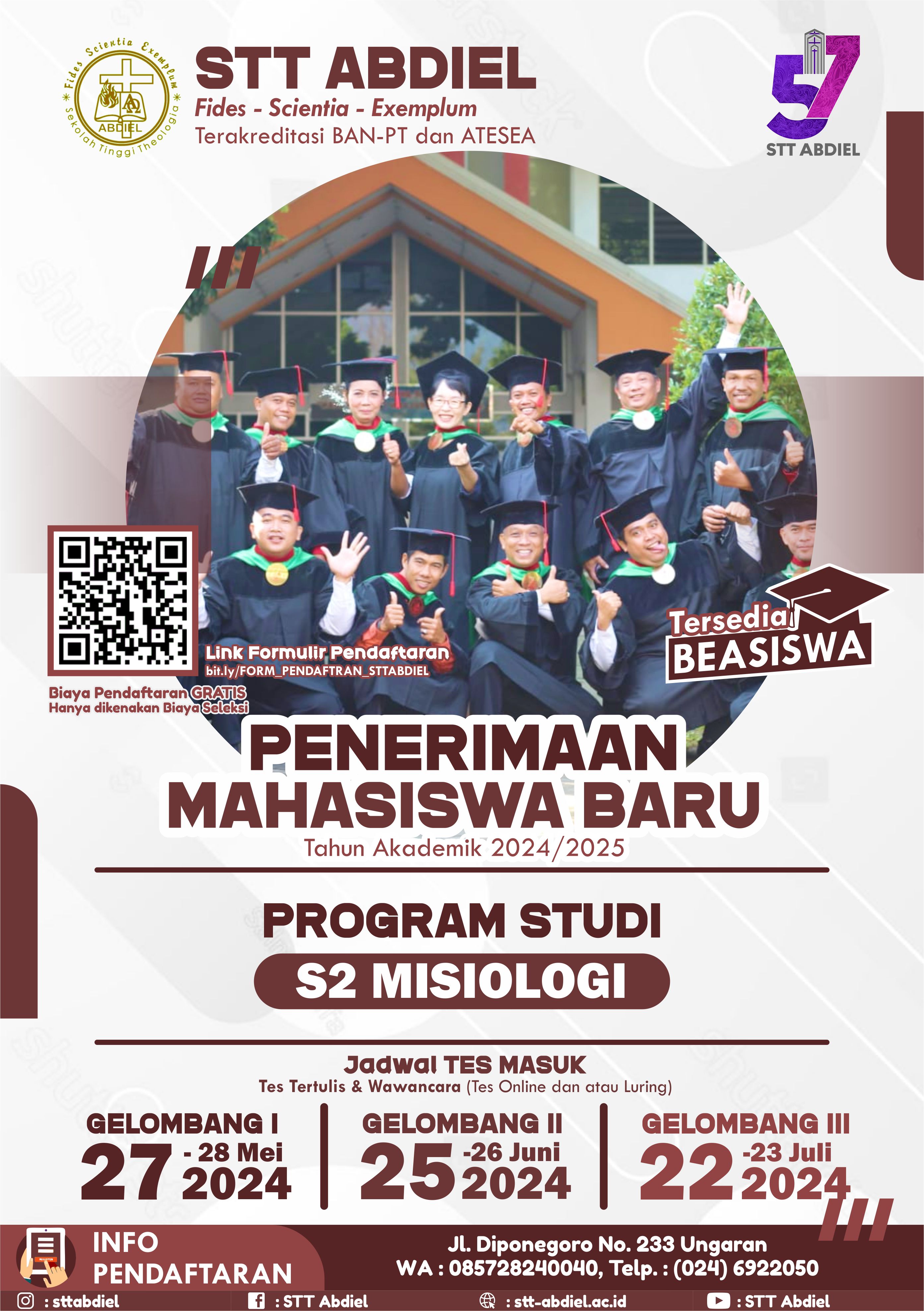 Penerimaan Mahasiswa Baru Tahun Akademik 2024/2025