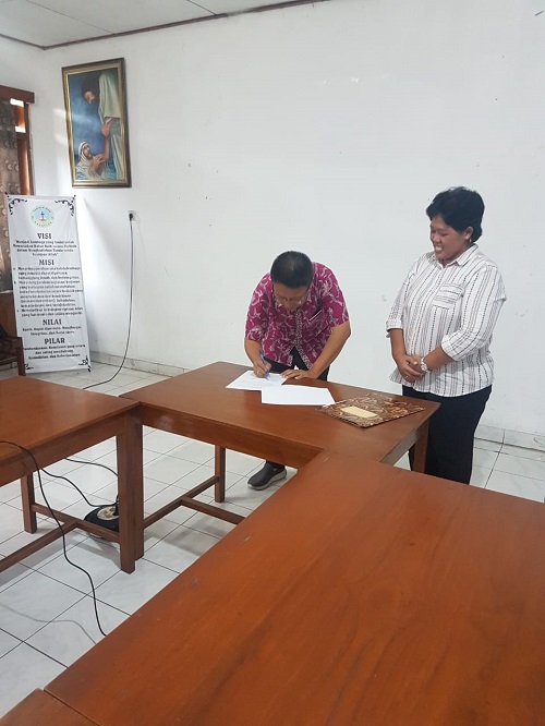 MOU STT ABDIEL dan Yayasan SION