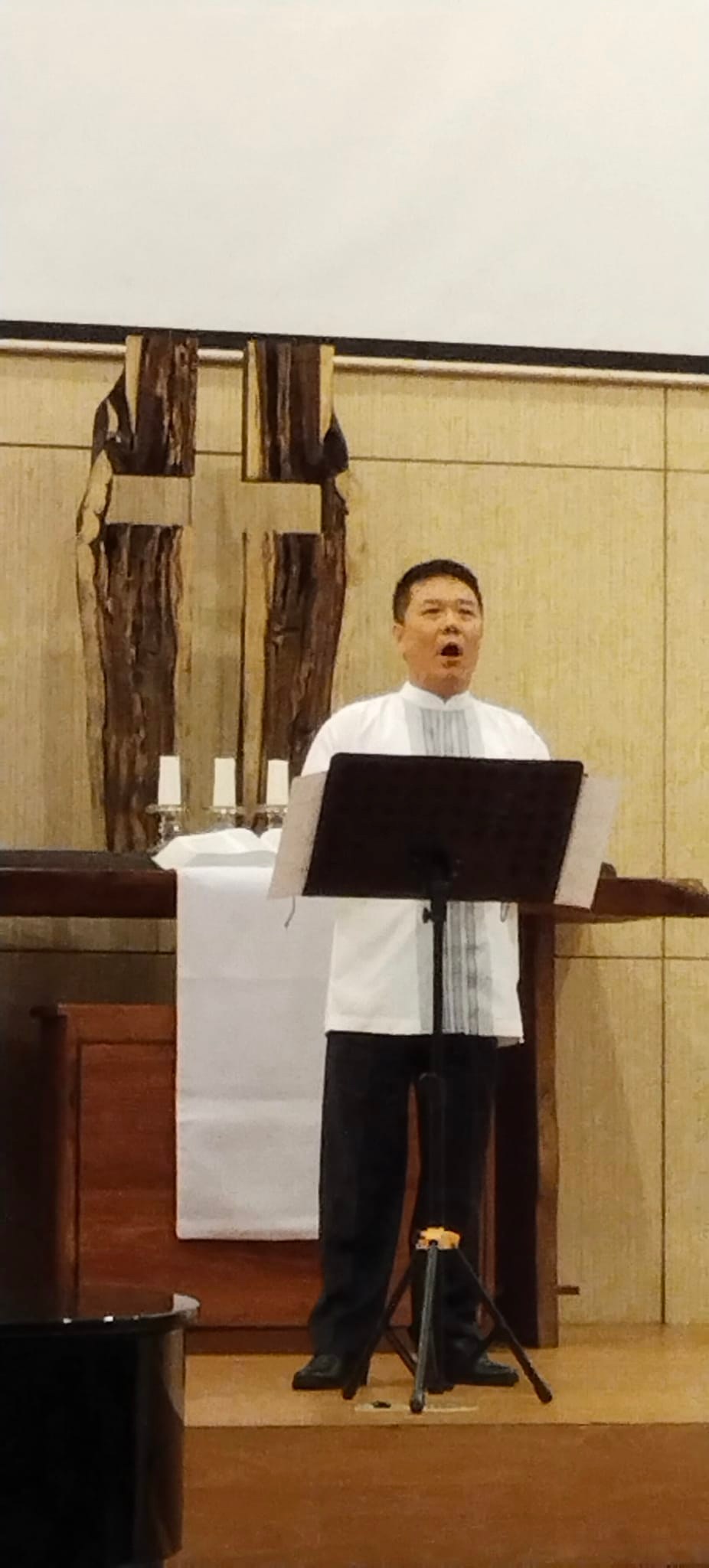Konser Vokal dalam rangka HUT ke-30 Gereja Korea di Semarang