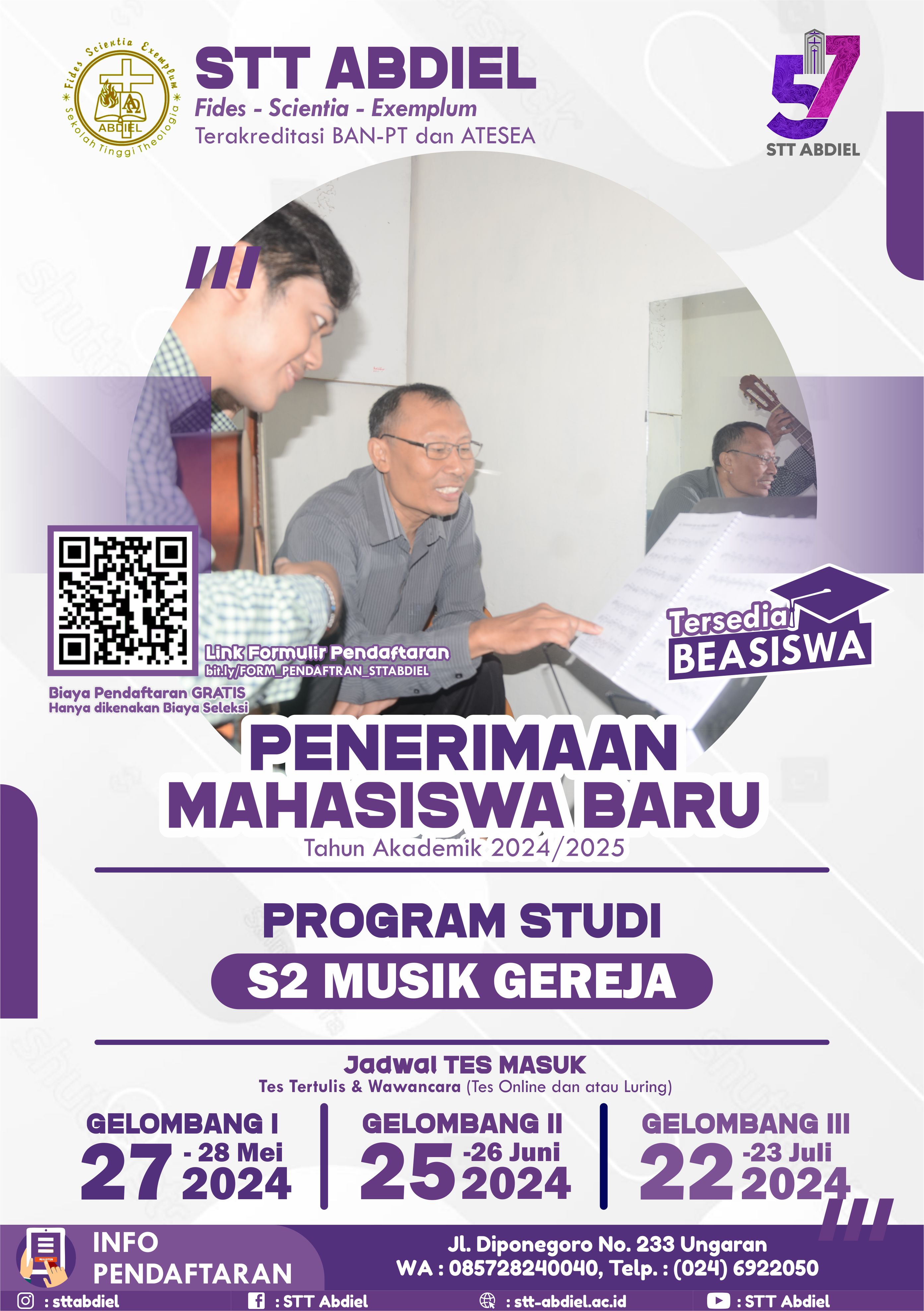 Penerimaan Mahasiswa Baru Tahun Akademik 2024/2025