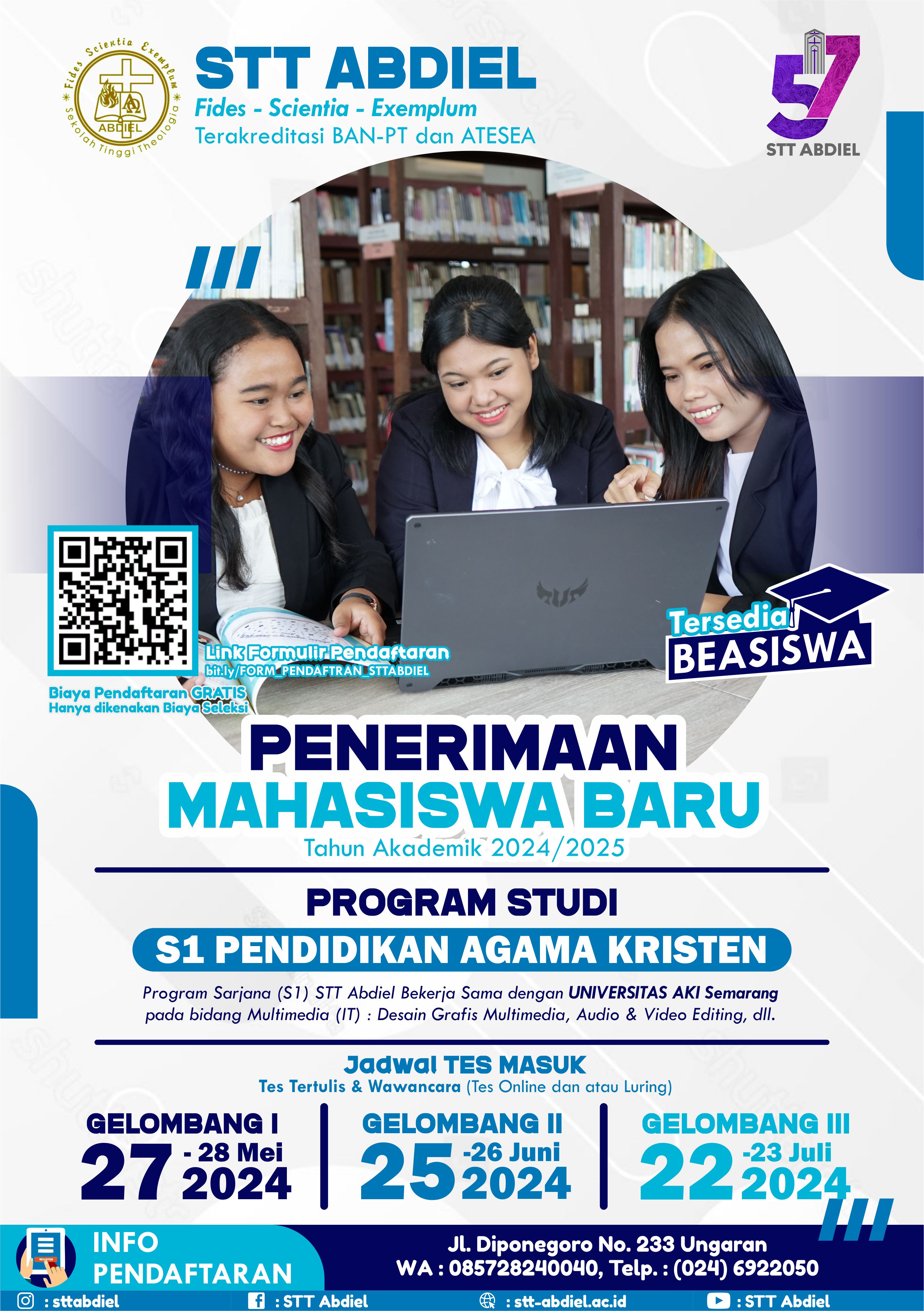Penerimaan Mahasiswa Baru Tahun Akademik 2024/2025
