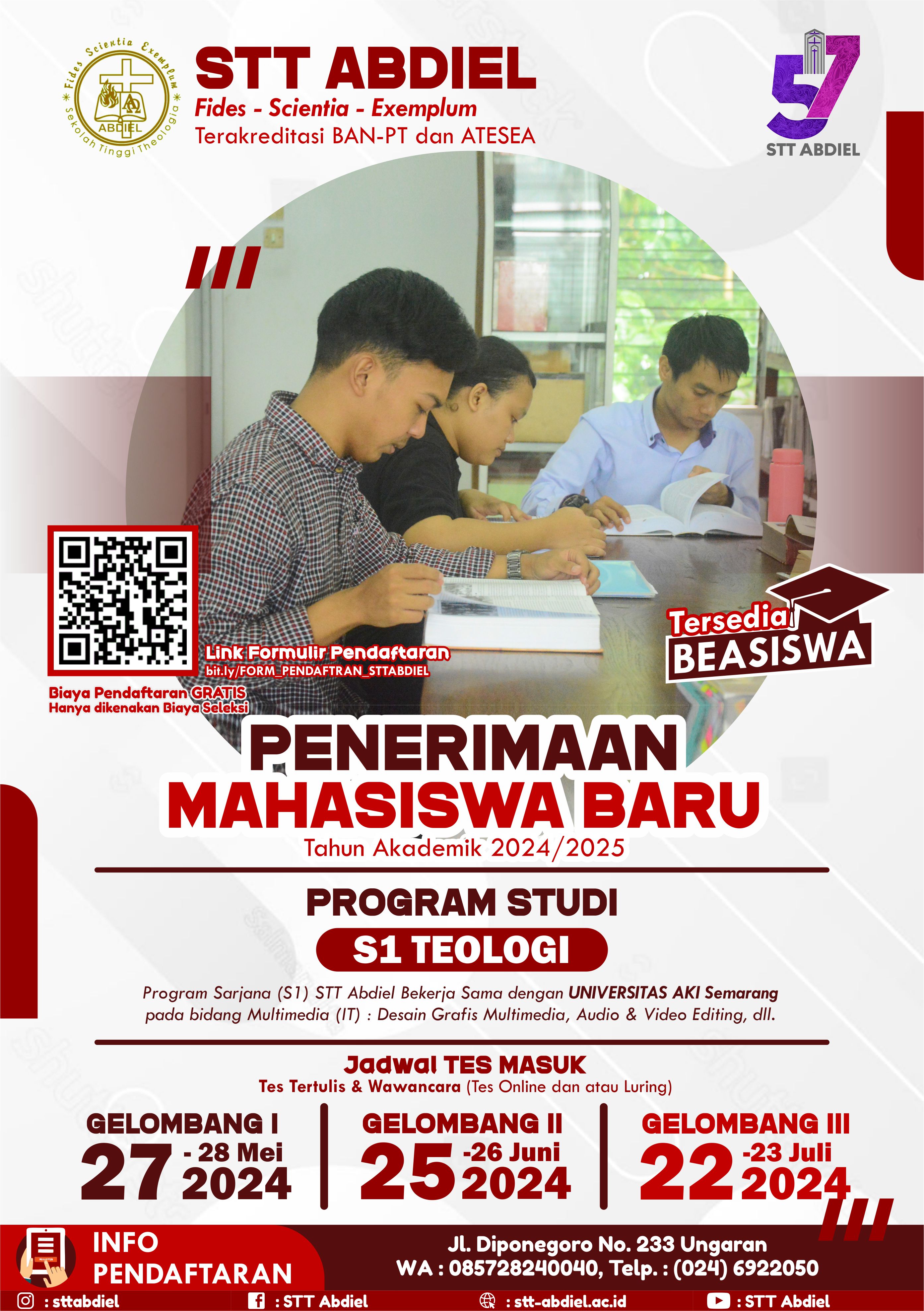 Penerimaan Mahasiswa Baru Tahun Akademik 2024/2025